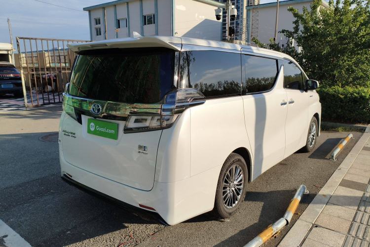 Used Toyota Vellfire 2020 Dual-Engine 2.5L HV Prestige Edition Rear Right 45 Deg