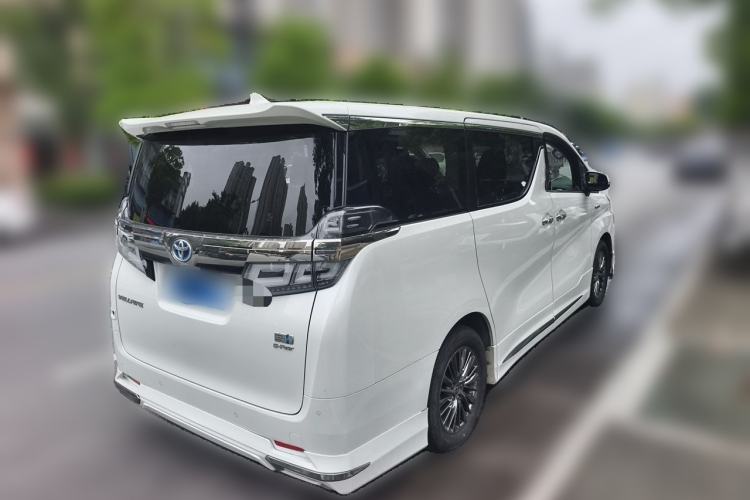 Used Toyota Vellfire 2020 Dual-Engine 2.5L HV Luxury Edition Rear Right 45 Deg