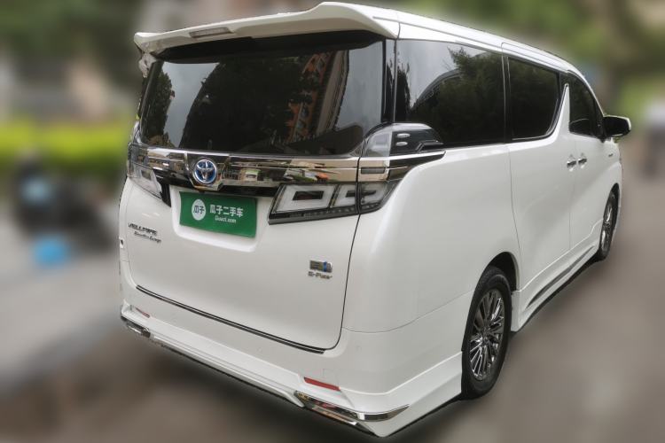 Used Toyota Vellfire 2020 Dual-Engine 2.5L HV Luxury Edition Rear Right 45 Deg