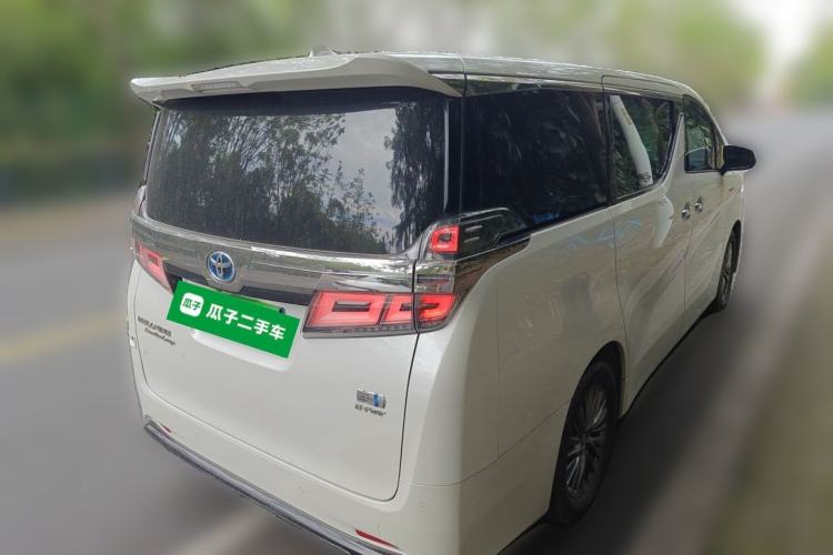 Used Toyota Vellfire 2020 Dual-Engine 2.5L HV Prestige Edition Rear Right 45 Deg