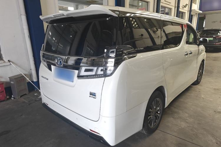 Used Toyota Vellfire 2020 Dual-Engine 2.5L HV Luxury Edition Rear Right 45 Deg