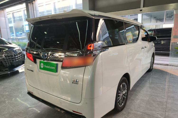 Used Toyota Vellfire 2020 Dual-Engine 2.5L HV Luxury Edition Rear Right 45 Deg