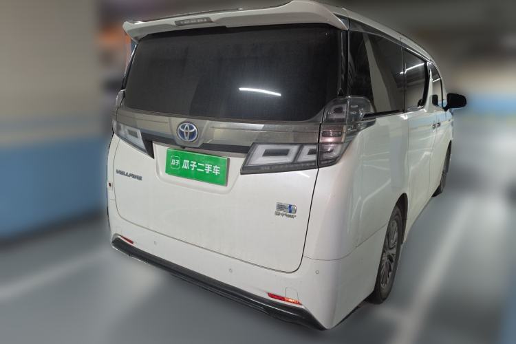 Used Toyota Vellfire 2020 Dual-Engine 2.5L HV Luxury Edition Rear Right 45 Deg