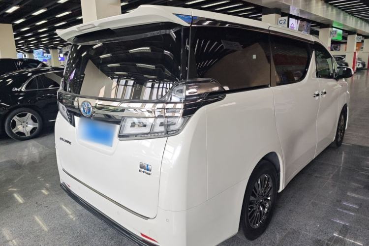 Used Toyota Vellfire 2020 Dual-Engine 2.5L HV Luxury Edition Rear Right 45 Deg