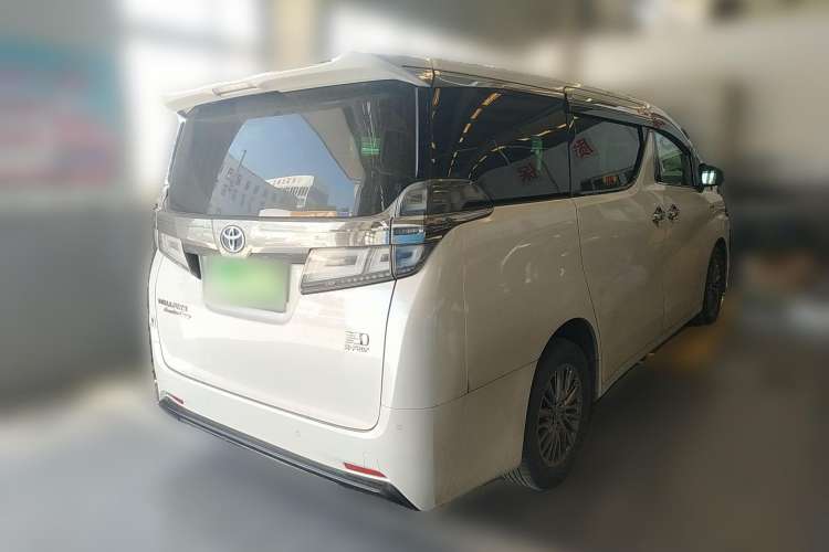 Used Toyota Vellfire 2020 Dual-Engine 2.5L HV Prestige Edition Rear Right 45 Deg