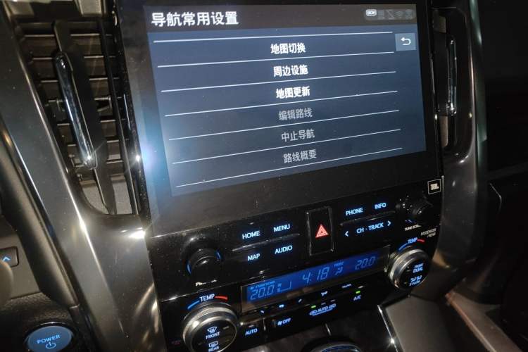 Used Toyota Vellfire 2021 Crown Dual-Engine 2.5L HV Luxury Edition Audio And AC Panel