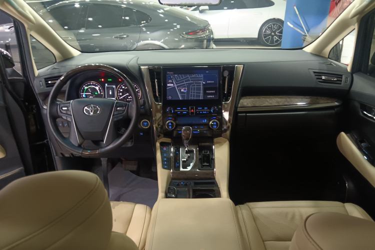 Used Toyota Vellfire 2021 Crown Dual-Engine 2.5L HV Prestige Edition Center Console