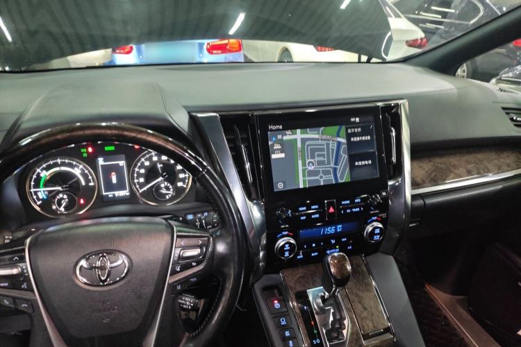 Used Toyota Vellfire 2021 Crown Dual-Engine 2.5L HV Prestige Edition Center Console