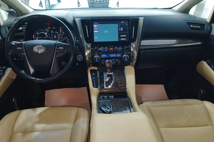 Used Toyota Vellfire 2021 Crown Dual-Engine 2.5L HV Prestige Edition Center Console