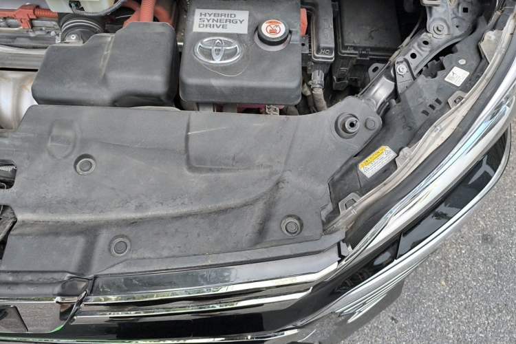 Used Toyota Vellfire 2021 Crown Dual-Engine 2.5L HV Supreme Edition Engine Bay Left