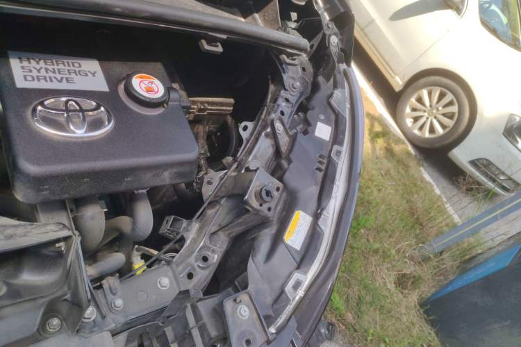 Used Toyota Vellfire 2021 Crown Dual-Engine 2.5L HV Luxury Edition Engine Bay Left