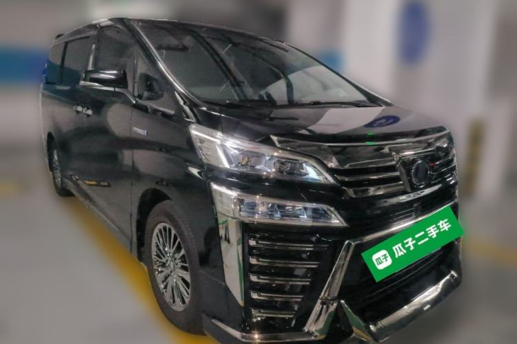 Used Toyota Vellfire 2021 Crown Dual-Engine 2.5L HV Luxury Edition Front Right 45 Deg