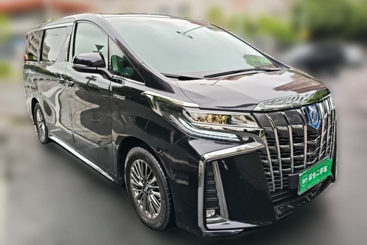 Used Toyota Vellfire 2021 Crown Dual-Engine 2.5L HV Supreme Edition Front Right 45 Deg