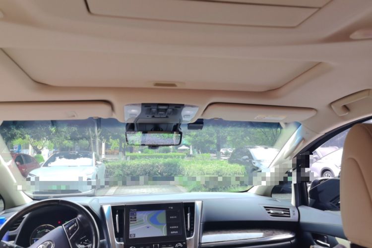 Used Toyota Vellfire 2021 Crown Dual-Engine 2.5L HV Supreme Edition Headliner