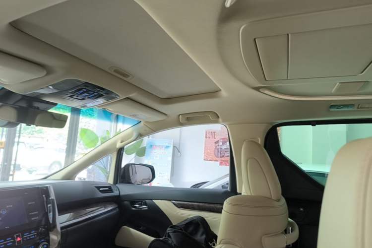 Used Toyota Vellfire 2021 Crown Dual-Engine 2.5L HV Supreme Edition Headliner