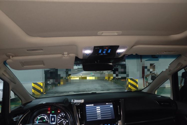 Used Toyota Vellfire 2021 Crown Dual-Engine 2.5L HV Luxury Edition Headliner