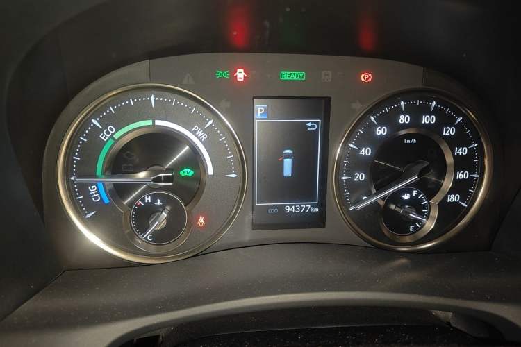 Used Toyota Vellfire 2021 Crown Dual-Engine 2.5L HV Luxury Edition Instrument Cluster