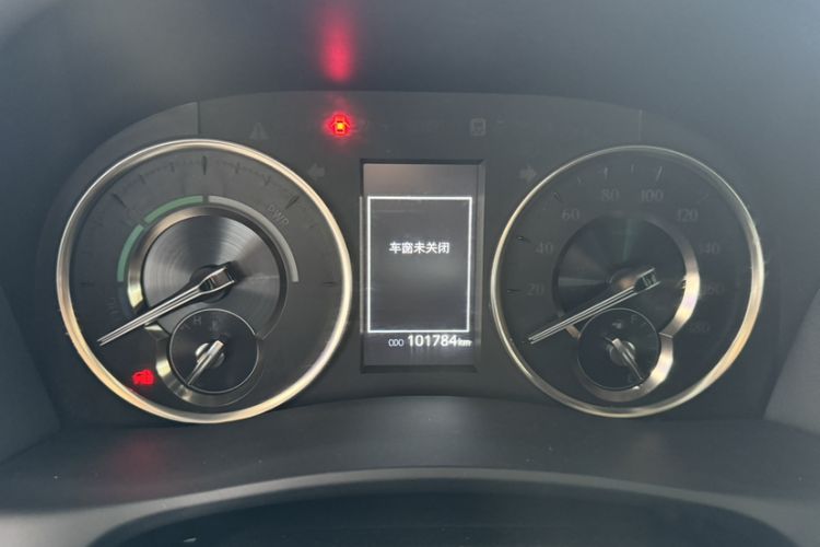 Used Toyota Vellfire 2021 Crown Dual-Engine 2.5L HV Supreme Edition Odometer Close Up