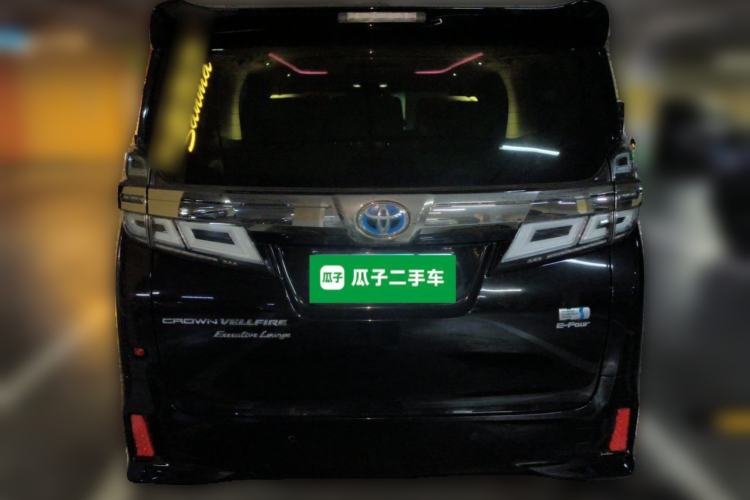 Used Toyota Vellfire 2021 Crown Dual-Engine 2.5L HV Prestige Edition Rear