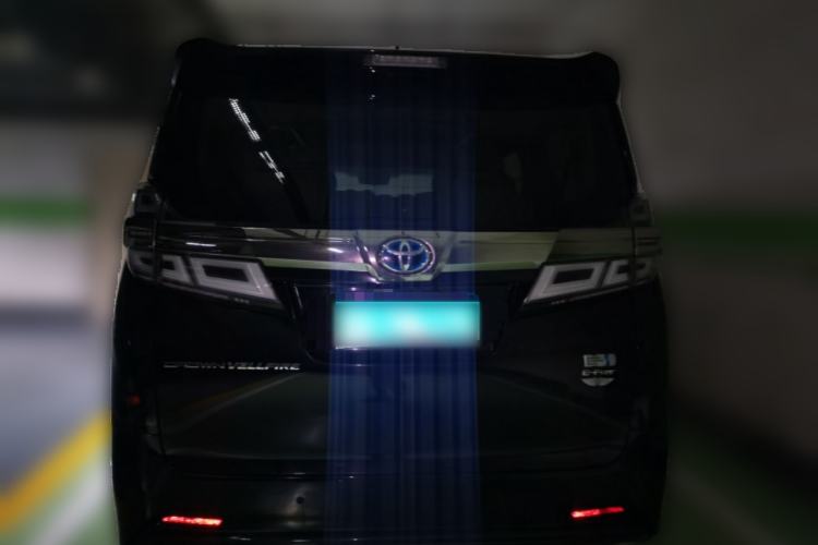 Used Toyota Vellfire 2021 Crown Dual-Engine 2.5L HV Luxury Edition Rear
