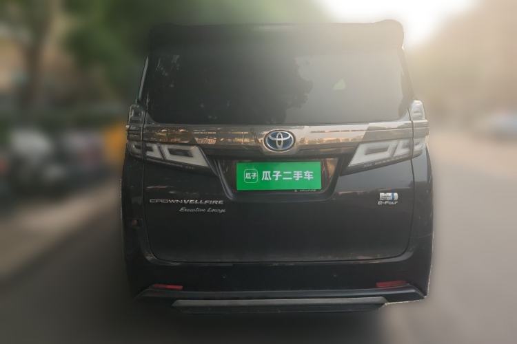 Used Toyota Vellfire 2021 Crown Dual-Engine 2.5L HV Supreme Edition Rear