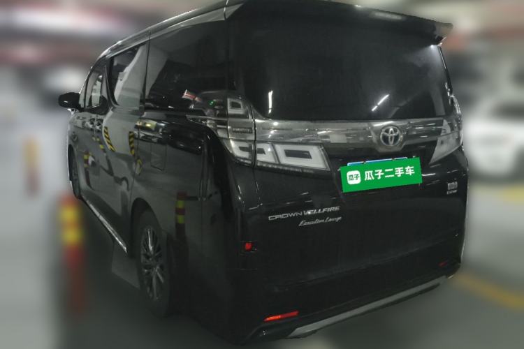 Used Toyota Vellfire 2021 Crown Dual-Engine 2.5L HV Supreme Edition Rear Left 45 Deg