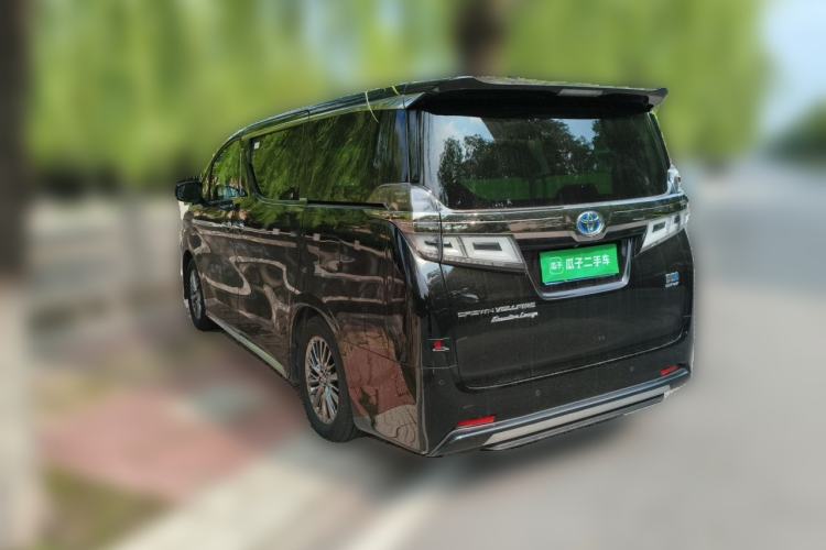 Used Toyota Vellfire 2021 Crown Dual-Engine 2.5L HV Supreme Edition Rear Left 45 Deg