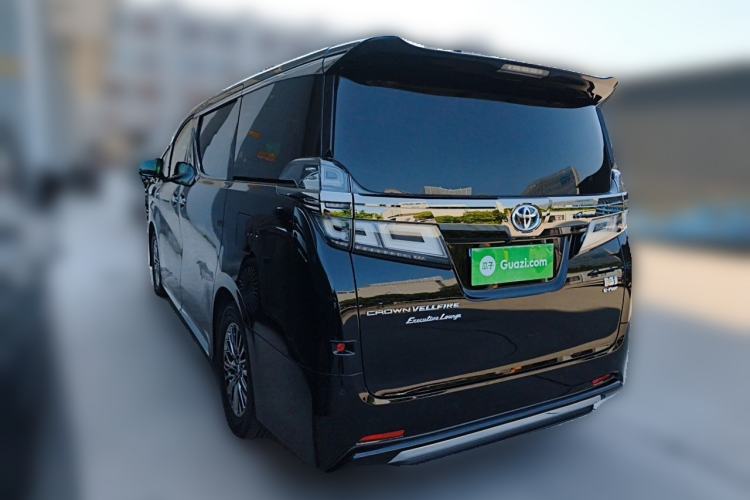 Used Toyota Vellfire 2021 Crown Dual-Engine 2.5L HV Supreme Edition Rear Left 45 Deg