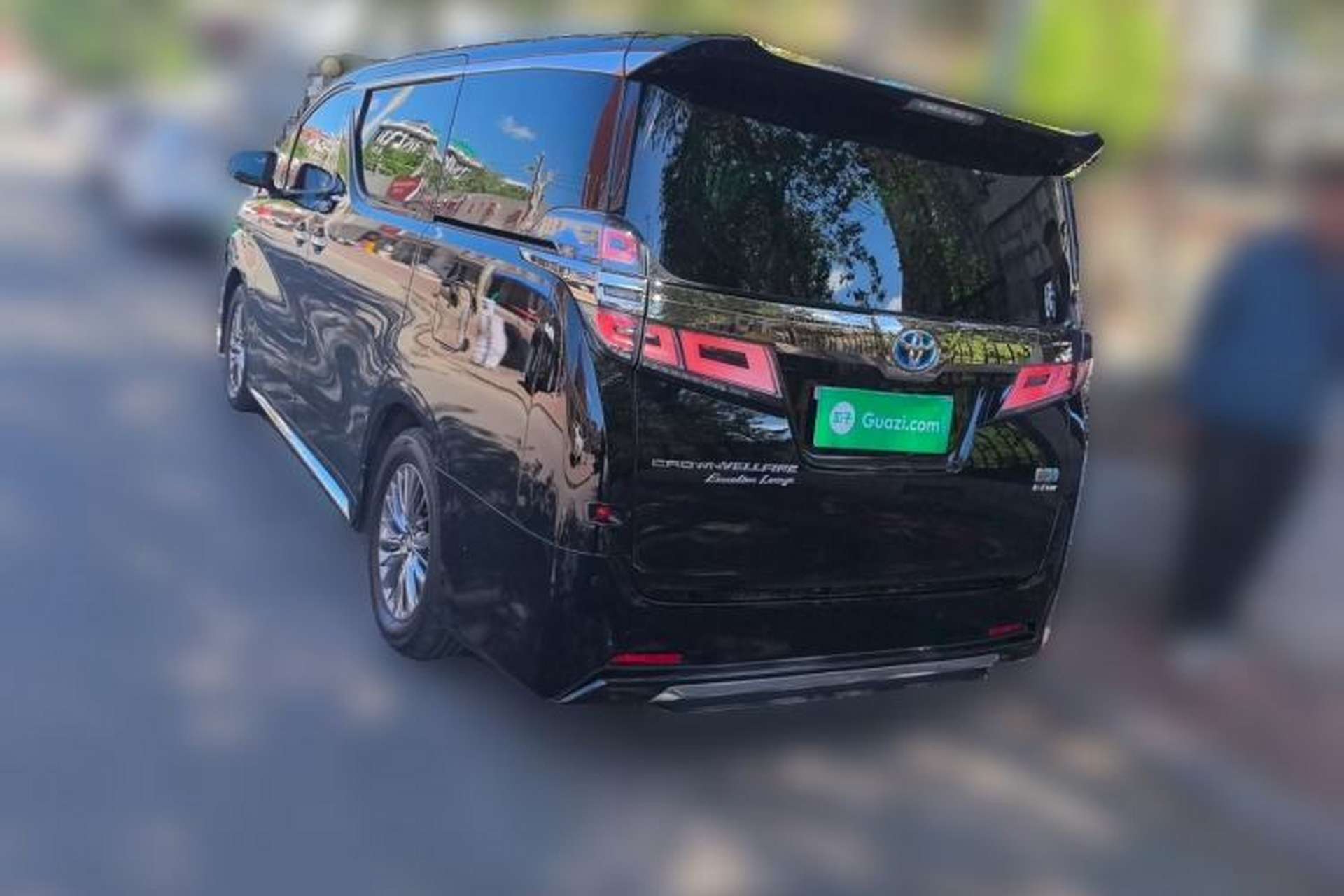 Used Toyota Vellfire 2021 Crown Dual-Engine 2.5L HV Supreme Edition Rear Left 45 Deg