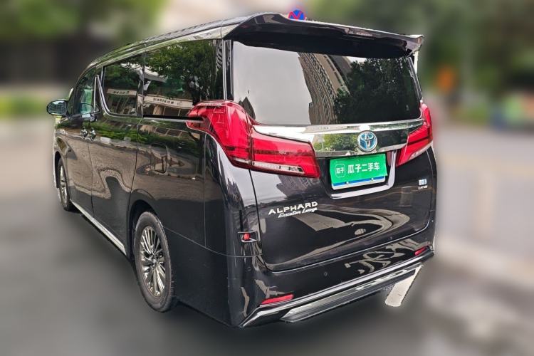 Used Toyota Vellfire 2021 Crown Dual-Engine 2.5L HV Supreme Edition Rear Left 45 Deg