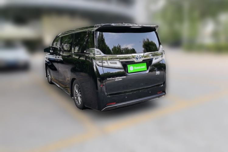 Used Toyota Vellfire 2021 Crown Dual-Engine 2.5L HV Supreme Edition Rear Left 45 Deg
