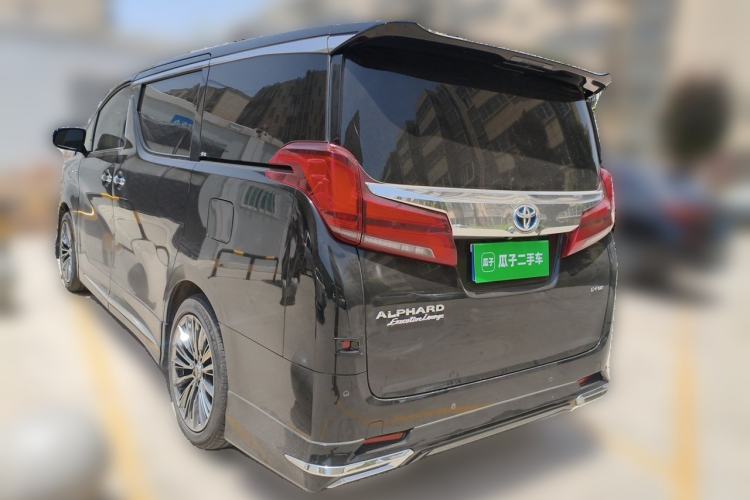Used Toyota Vellfire 2021 Crown Dual-Engine 2.5L HV Prestige Edition Rear Left 45 Deg