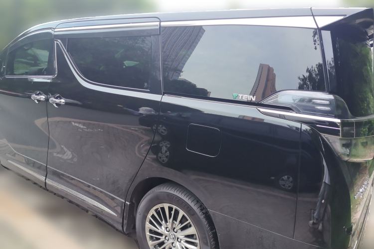 Used Toyota Vellfire 2021 Crown Dual-Engine 2.5L HV Supreme Edition Rear Left 45 Deg
