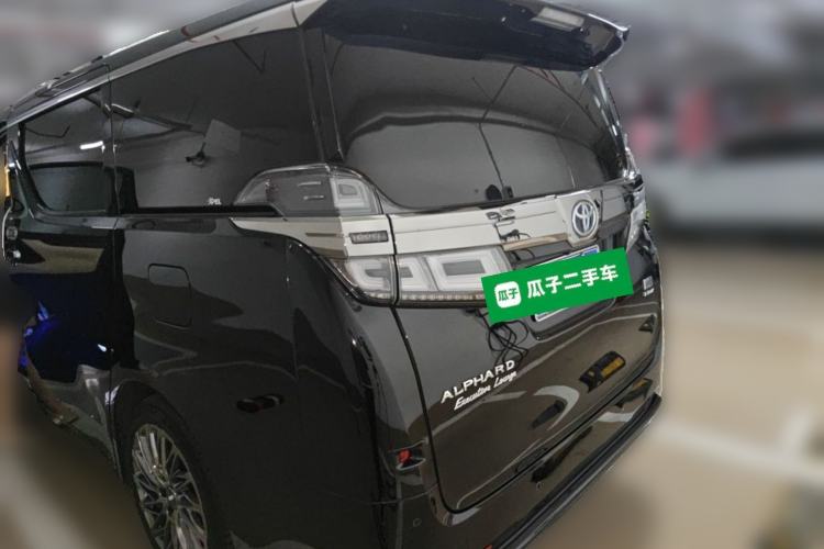 Used Toyota Vellfire 2021 Crown Dual-Engine 2.5L HV Prestige Edition Rear Left 45 Deg