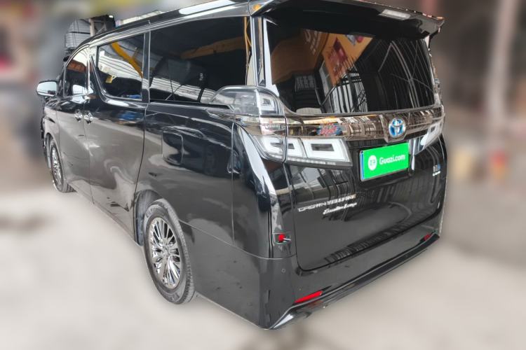 Used Toyota Vellfire 2021 Crown Dual-Engine 2.5L HV Prestige Edition Rear Left 45 Deg