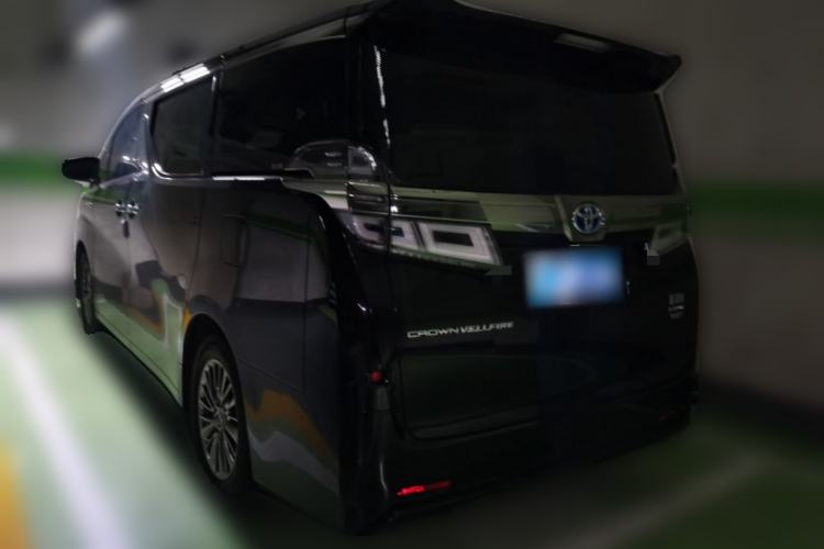 Used Toyota Vellfire 2021 Crown Dual-Engine 2.5L HV Luxury Edition Rear Left 45 Deg