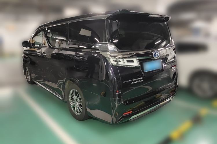 Used Toyota Vellfire 2021 Crown Dual-Engine 2.5L HV Supreme Edition Rear Left 45 Deg