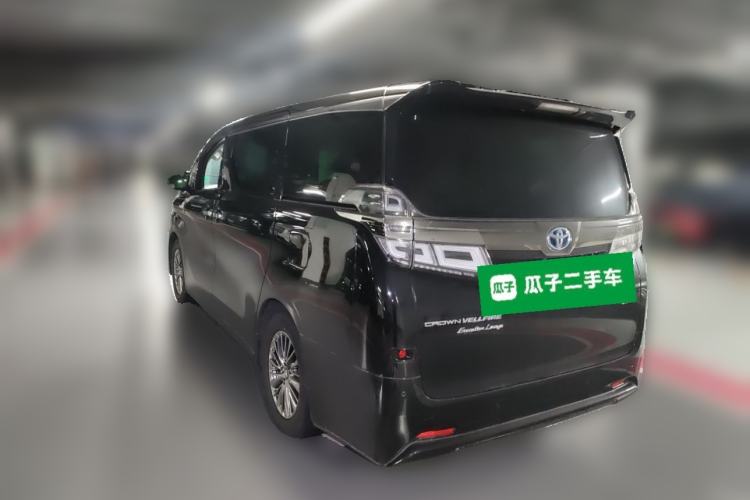 Used Toyota Vellfire 2021 Crown Dual-Engine 2.5L HV Prestige Edition Rear Left 45 Deg