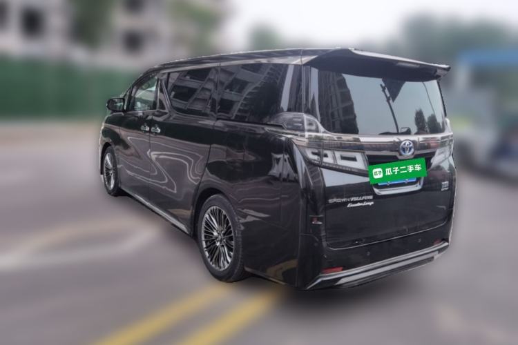 Used Toyota Vellfire 2021 Crown Dual-Engine 2.5L HV Supreme Edition Rear Left 45 Deg