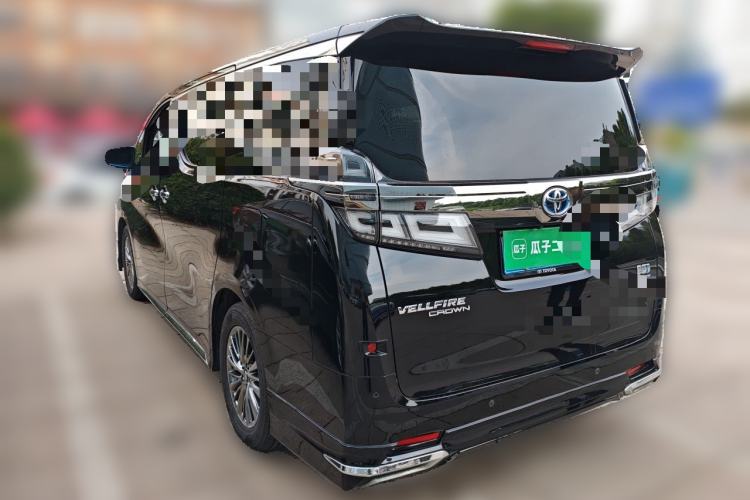 Used Toyota Vellfire 2021 Crown Dual-Engine 2.5L HV Luxury Edition Rear Left 45 Deg