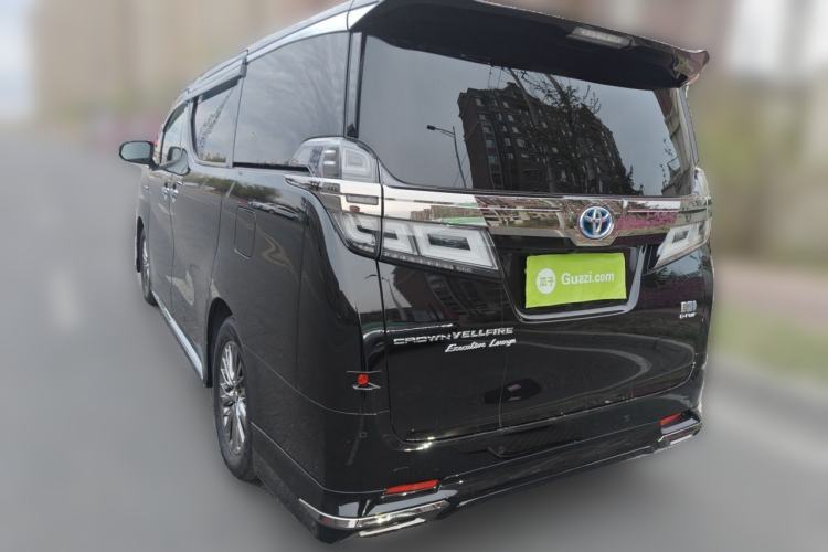 Used Toyota Vellfire 2021 Crown Dual-Engine 2.5L HV Supreme Edition Rear Left 45 Deg