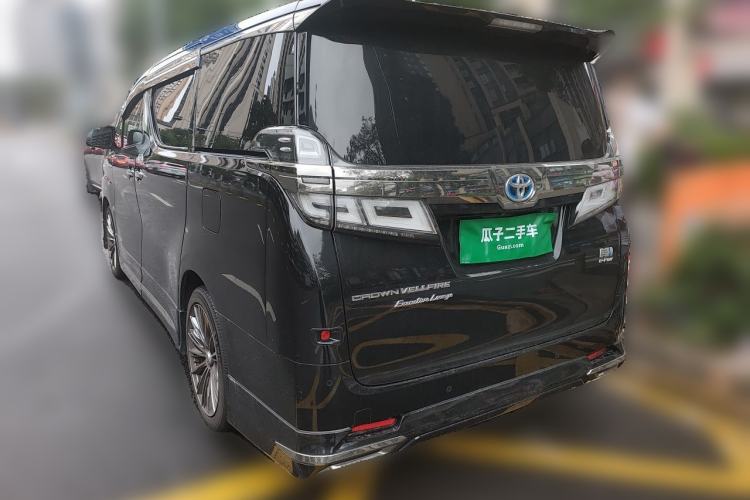 Used Toyota Vellfire 2021 Crown Dual-Engine 2.5L HV Prestige Edition Rear Left 45 Deg