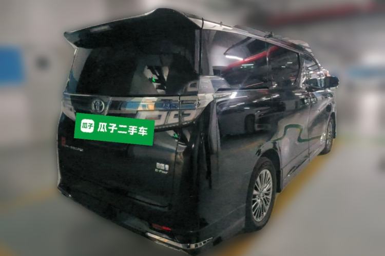 Used Toyota Vellfire 2021 Crown Dual-Engine 2.5L HV Luxury Edition Rear Right 45 Deg