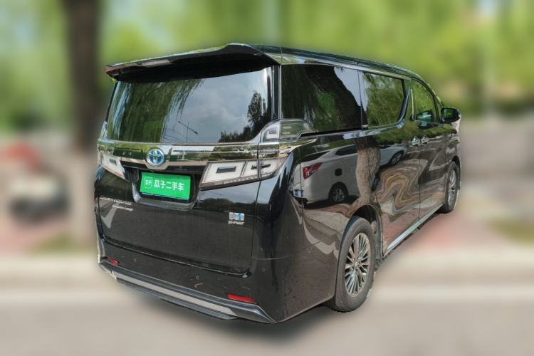 Used Toyota Vellfire 2021 Crown Dual-Engine 2.5L HV Supreme Edition Rear Right 45 Deg