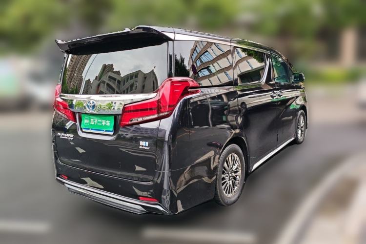 Used Toyota Vellfire 2021 Crown Dual-Engine 2.5L HV Supreme Edition Rear Right 45 Deg