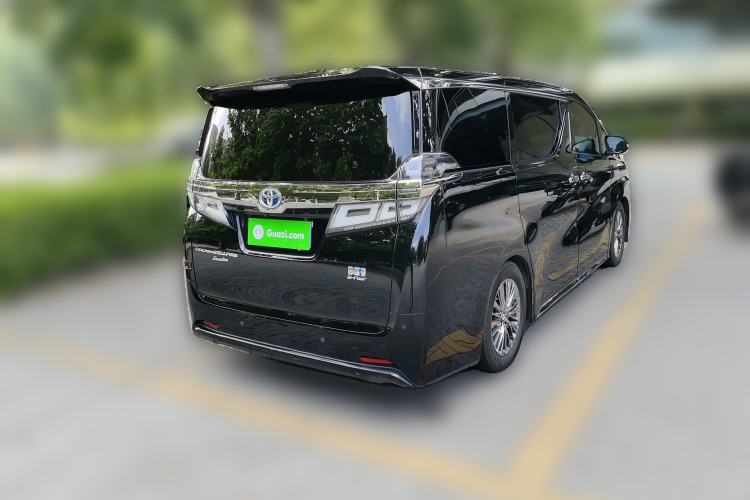 Used Toyota Vellfire 2021 Crown Dual-Engine 2.5L HV Supreme Edition Rear Right 45 Deg