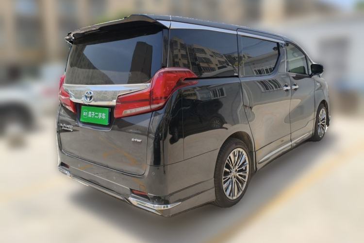 Used Toyota Vellfire 2021 Crown Dual-Engine 2.5L HV Prestige Edition Rear Right 45 Deg