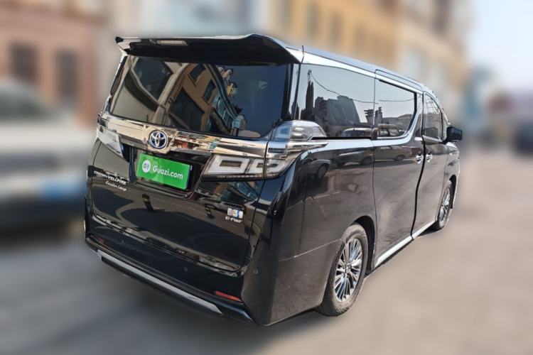 Used Toyota Vellfire 2021 Crown Dual-Engine 2.5L HV Supreme Edition Rear Right 45 Deg