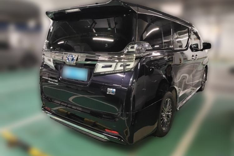 Used Toyota Vellfire 2021 Crown Dual-Engine 2.5L HV Supreme Edition Rear Right 45 Deg