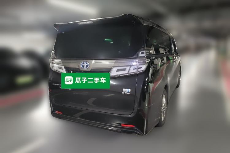 Used Toyota Vellfire 2021 Crown Dual-Engine 2.5L HV Prestige Edition Rear Right 45 Deg